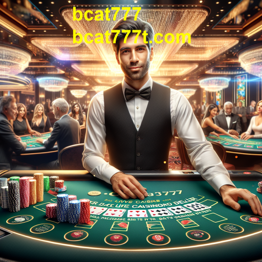 Descubra a Emoção do Cassino Ao Vivo no bcat777